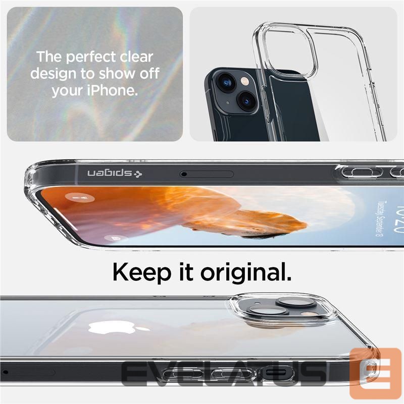 Nugarėlės dėklai Spigen Transparent