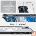 Nugarėlės dėklai Spigen  Transparent || White 