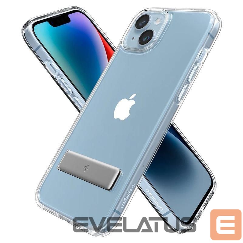 Nugarėlės dėklai Spigen Spigen Ultra Hybrid S Case for iPhone 14 Plus - Clear