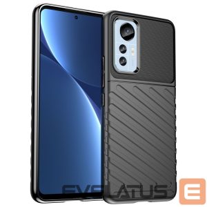 Nugarėlės dėklai Hurtel  Thunder Case case for Xiaomi 12 Lite silicone armor case black 