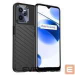 Nugarėlės dėklai Hurtel  Thunder Case case for Realme C35 silicone armor case black 