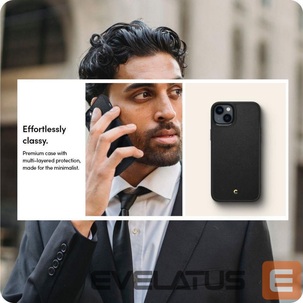 Nugarėlės dėklai Spigen Black