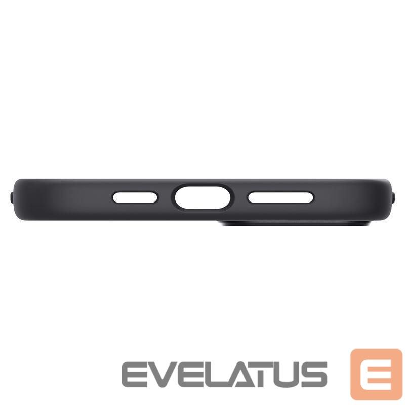 Nugarėlės dėklai Spigen Spigen Silicone Fit Mag Case with MagSafe for iPhone 14 Plus - Black