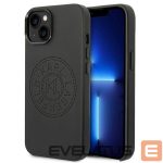 Nugarėlės dėklai Karl Lagerfeld  Karl Lagerfeld Leather Perforated Logo Case for iPhone 14 Plus - Black 