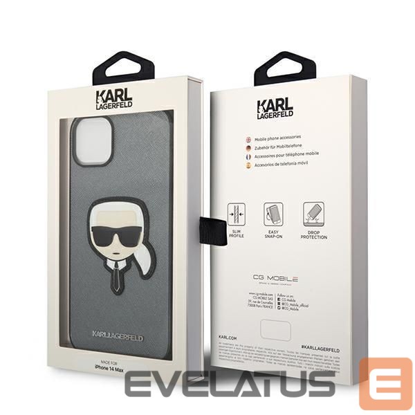 Nugarėlės dėklai Karl Lagerfeld Silver