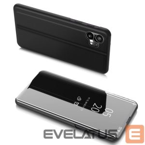 Nugarėlės dėklai Hurtel  Clear View Case case for Nothing Phone 1 flip case black 