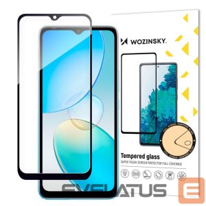 Apsauginiai stiklai Wozinsky  Wozinsky Full Glue Infinix Hot 12i Full Screen Tempered Glass with Frame black (case friendly) 