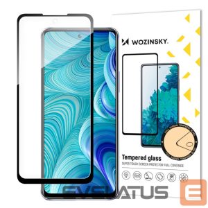 Apsauginiai stiklai Wozinsky  Wozinsky Full Glue Infinix Hot 11S NFC Full Screen Tempered Glass with Frame black (case friendly) 