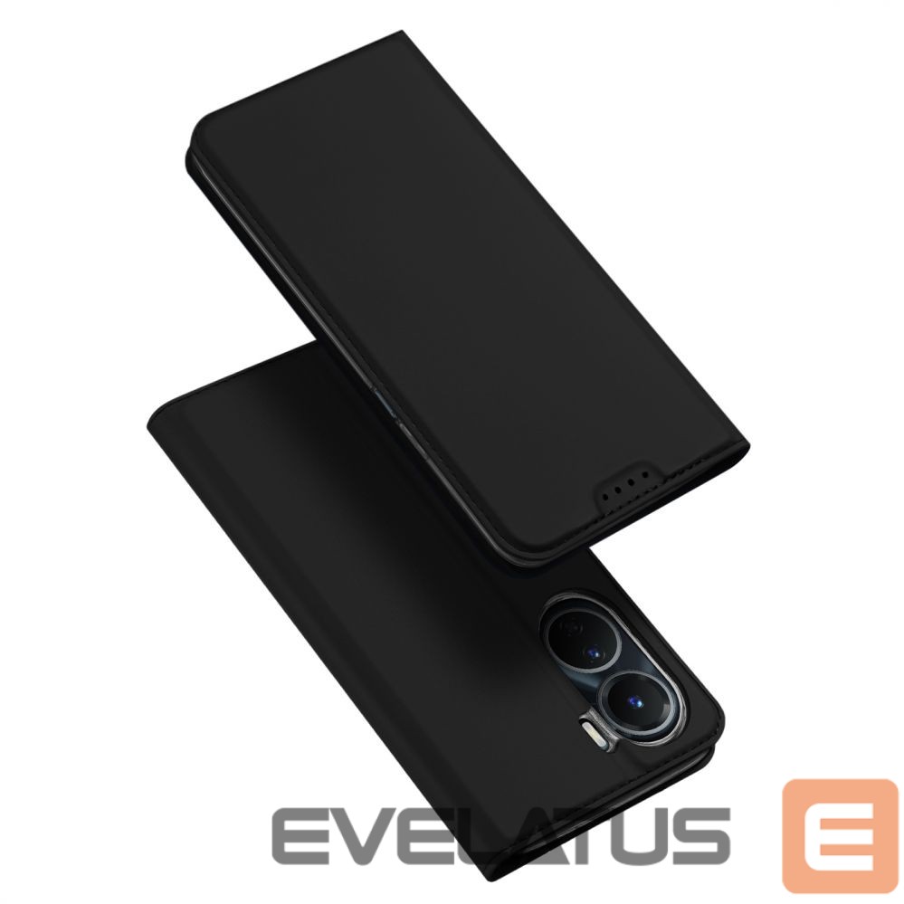 Nugarėlės dėklai Dux Ducis Dux Ducis Skin Pro case Vivo Y16 / Y02s wallet holster cover with flap black