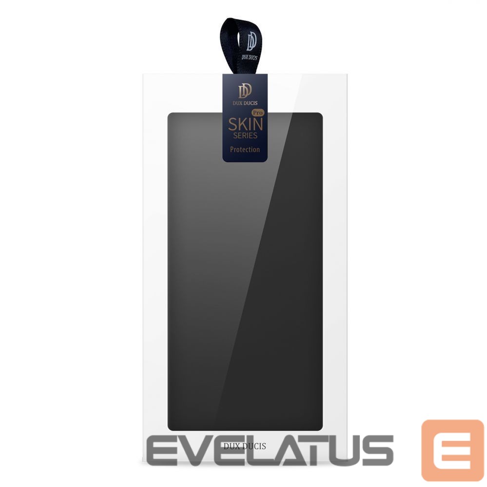 Nugarėlės dėklai Dux Ducis Dux Ducis Skin Pro case Vivo Y16 / Y02s wallet holster cover with flap black