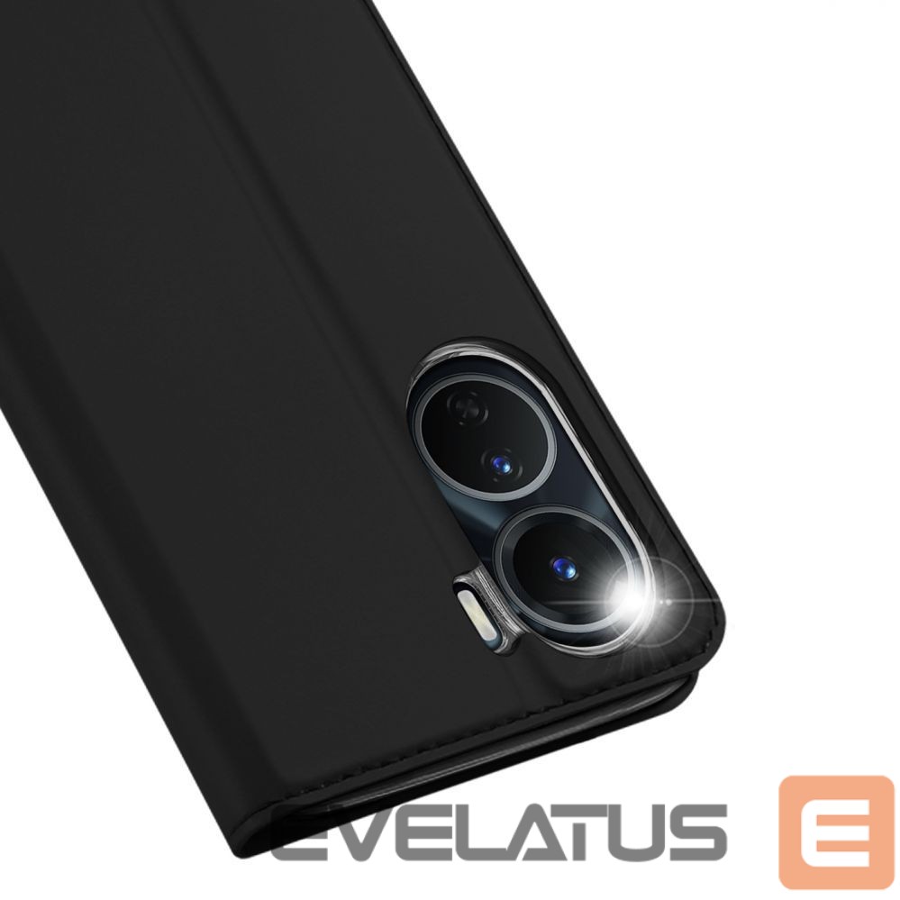 Nugarėlės dėklai Dux Ducis Dux Ducis Skin Pro case Vivo Y16 / Y02s wallet holster cover with flap black