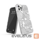 Nugarėlės dėklai Adidas  Adidas OR SnapCase Camo iPhone 12/12 Pro transparent/white 43705 