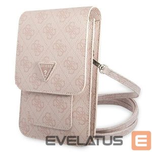 Nugarėlės dėklai Guess  Guess Handbag GUWBP4TMPI pink / pink 4G Triangle 