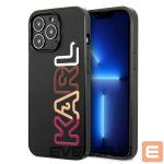 Nugarėlės dėklai Karl Lagerfeld  Karl Lagerfeld Multipink Brand Case for iPhone 13 Pro / iPhone 13 - Black 