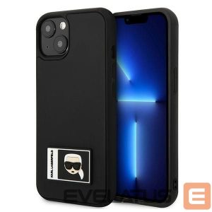 Nugarėlės dėklai Karl Lagerfeld  Karl Lagerfeld Ikonik Patch Case for iPhone 13 - Black 