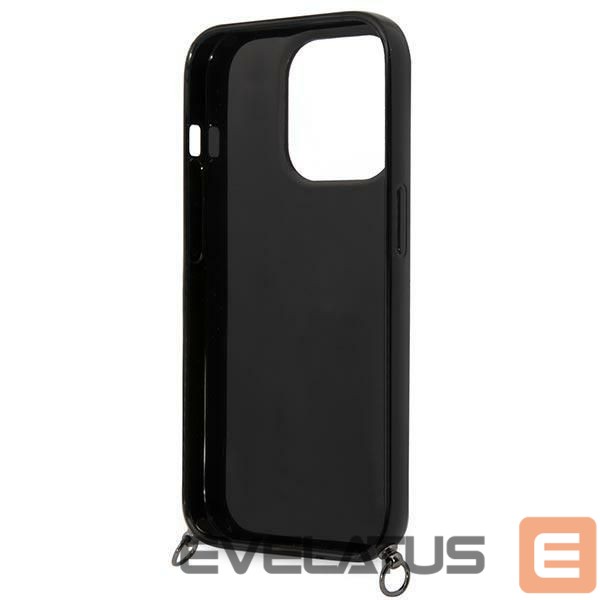 Nugarėlės dėklai Karl Lagerfeld Karl Lagerfeld Color Stripes Strap Case for iPhone 14 Pro - Pink