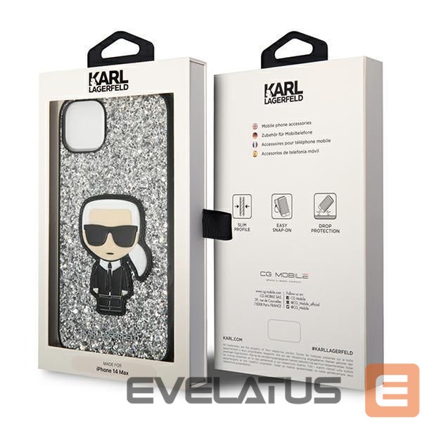 Nugarėlės dėklai Karl Lagerfeld Silver