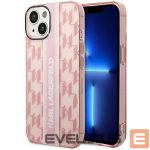 Nugarėlės dėklai Karl Lagerfeld  Karl Lagerfeld KLHCP14MHKLSPCP iPhone 14 Plus 6.7 "hardcase pink / pink Mono Vertical Stripe 