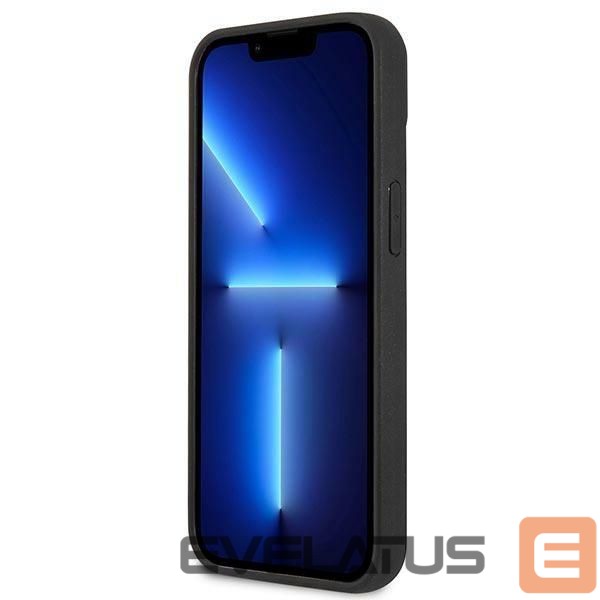 Nugarėlės dėklai Karl Lagerfeld Karl Lagerfeld KLHCP14MKH3DBK iPhone 14 Plus 6.7 "black / black hardcase 3D Rubber Karl's Head