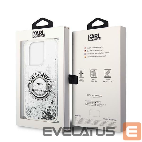 Nugarėlės dėklai Karl Lagerfeld Silver