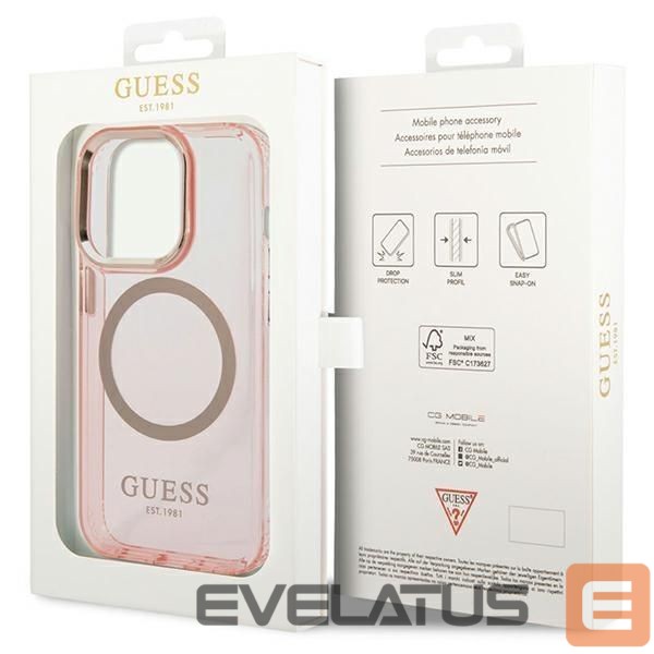 Nugarėlės dėklai Guess Pink