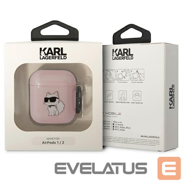 Nugarėlės dėklai Karl Lagerfeld Pink