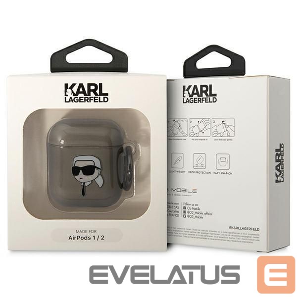 Nugarėlės dėklai Karl Lagerfeld Black