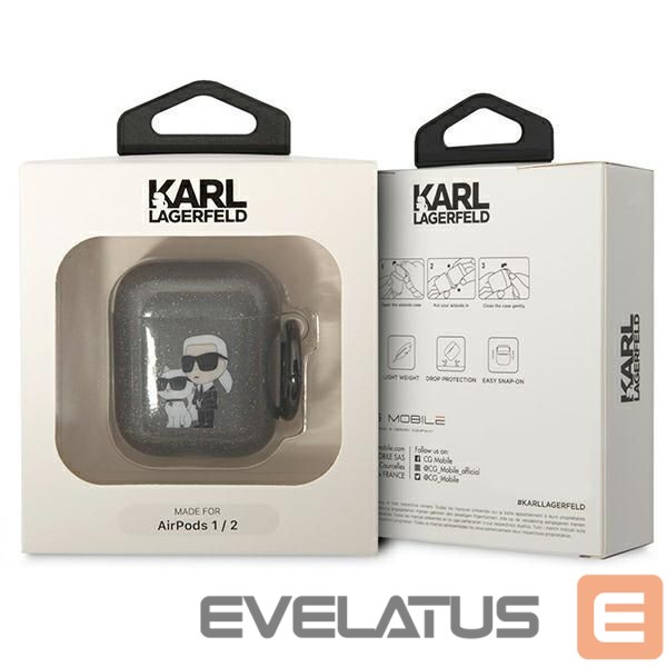 Nugarėlės dėklai Karl Lagerfeld Black