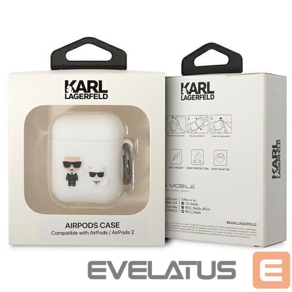 Nugarėlės dėklai Karl Lagerfeld White