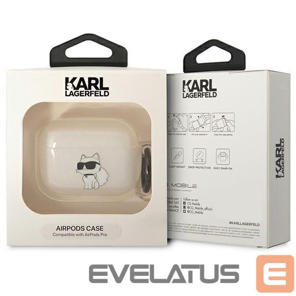 Nugarėlės dėklai Karl Lagerfeld Transparent