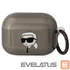 Nugarėlės dėklai Karl Lagerfeld  Karl Lagerfeld KLAPHNIKTCK AirPods Pro cover black/black Karl's Head 