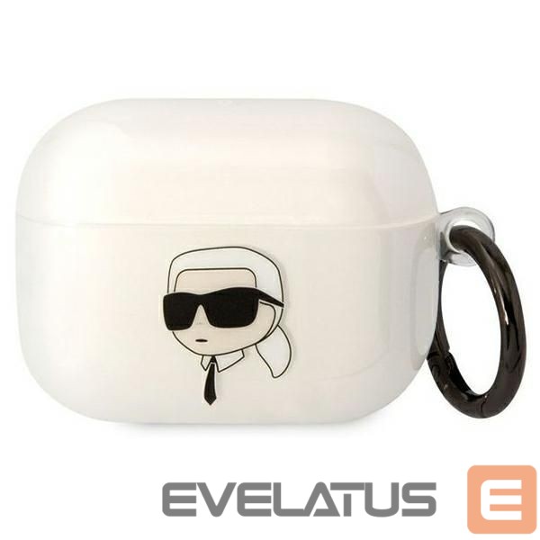 Nugarėlės dėklai Karl Lagerfeld Karl Lagerfeld KLAPHNIKTCT AirPods Pro cover transparent Karl`s Head