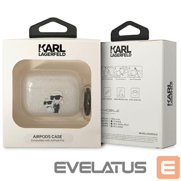 Nugarėlės dėklai Karl Lagerfeld Transparent