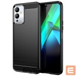 Nugarėlės dėklai Hurtel  Carbon Case case for Infinix Note 12i flexible silicone carbon cover black 