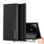 Nugarėlės dėklai Hurtel  Sleep Case Pro case for Xiaomi 13 Lite with flip stand black 