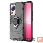 Nugarėlės dėklai Hurtel  Ring Armor case for Xiaomi 13 Lite armored cover magnetic holder ring black 