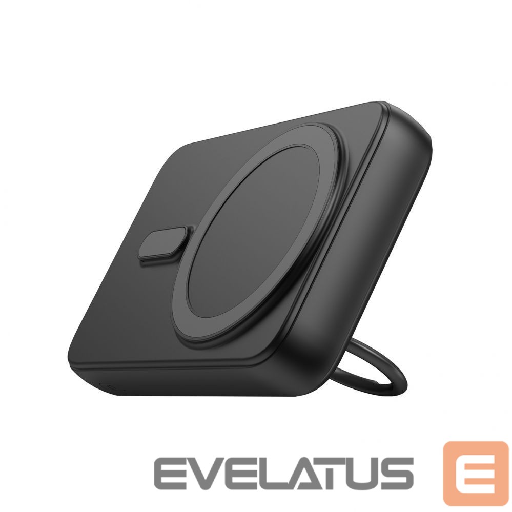 Išorinė baterija Joyroom Wireless powerbank 10000mAh Joyroom JR-W050 20W MagSafe with ring and stand - black