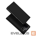 Nugarėlės dėklai Dux Ducis  Dux Ducis Skin Pro Case For Realme GT Neo 5 / Realme GT3 Flip Cover Card Wallet Stand Black 