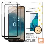 Apsauginiai stiklai Wozinsky - Wozinsky Full Glue Tempered Glass 2x Tempered Glass For Nokia G22 9H Full Screen Full Cover With Black Frame 
