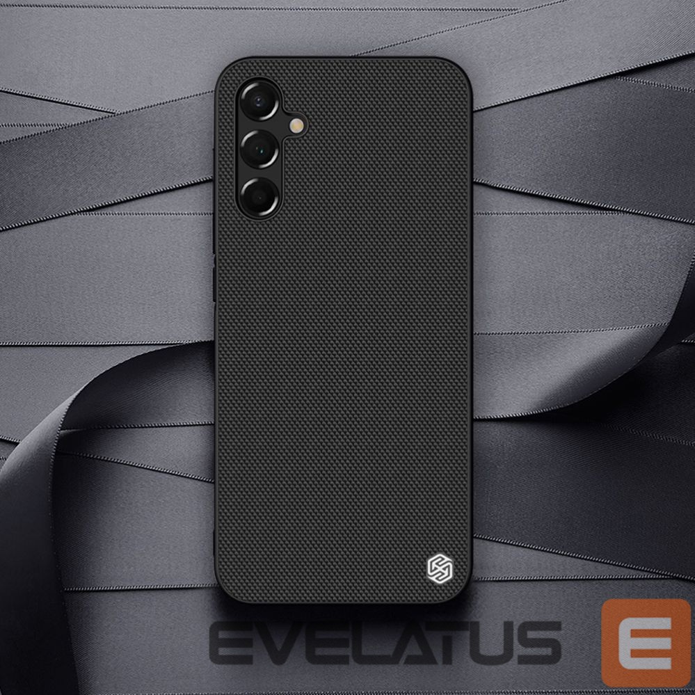 Nugarėlės dėklai Nillkin Nillkin Textured Case Case for Samsung Galaxy A14 5G / Galaxy A14 Reinforced Nylon Cover Black