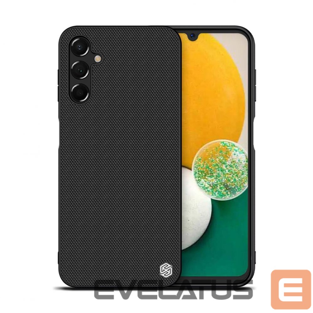 Nugarėlės dėklai Nillkin Nillkin Textured Case Case for Samsung Galaxy A14 5G / Galaxy A14 Reinforced Nylon Cover Black