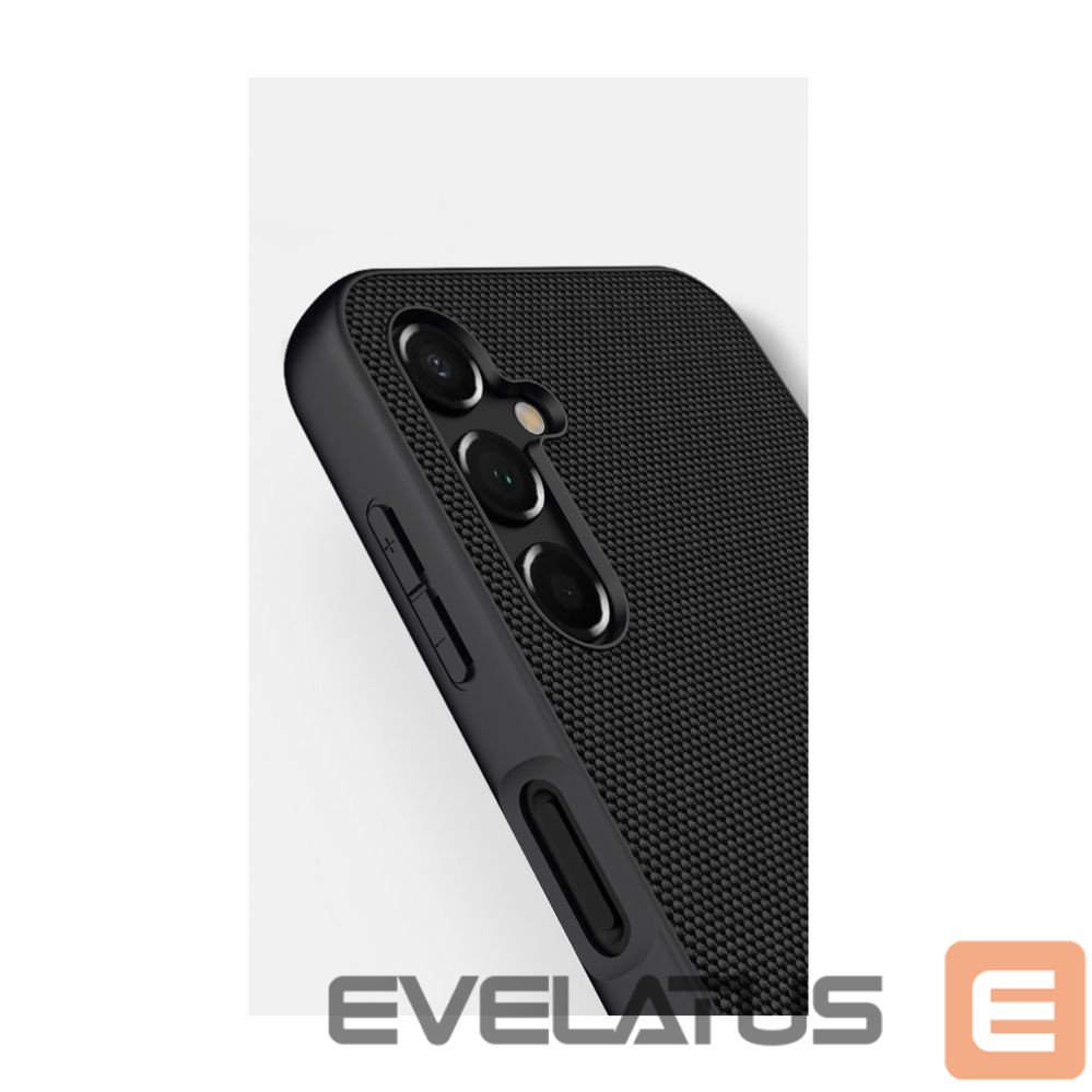 Nugarėlės dėklai Nillkin Nillkin Textured Case Case for Samsung Galaxy A14 5G / Galaxy A14 Reinforced Nylon Cover Black