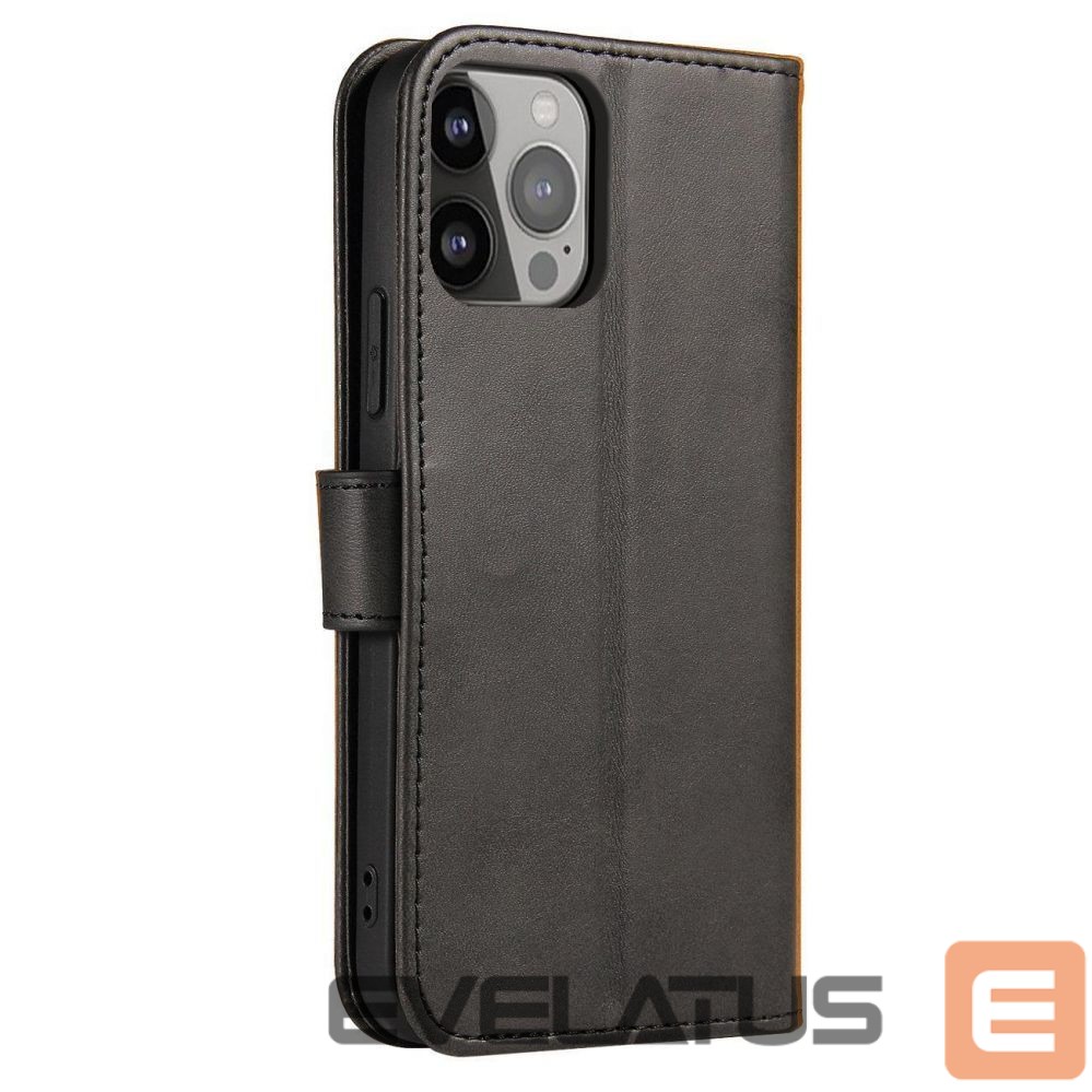 Nugarėlės dėklai Hurtel Magnet Case case for Realme GT Neo 5 / Realme GT3 flip cover wallet stand black
