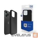 Nugarėlės dėklai 3MK  iPhone 13 Pro Max Series 3mk Silicone Case - Black 