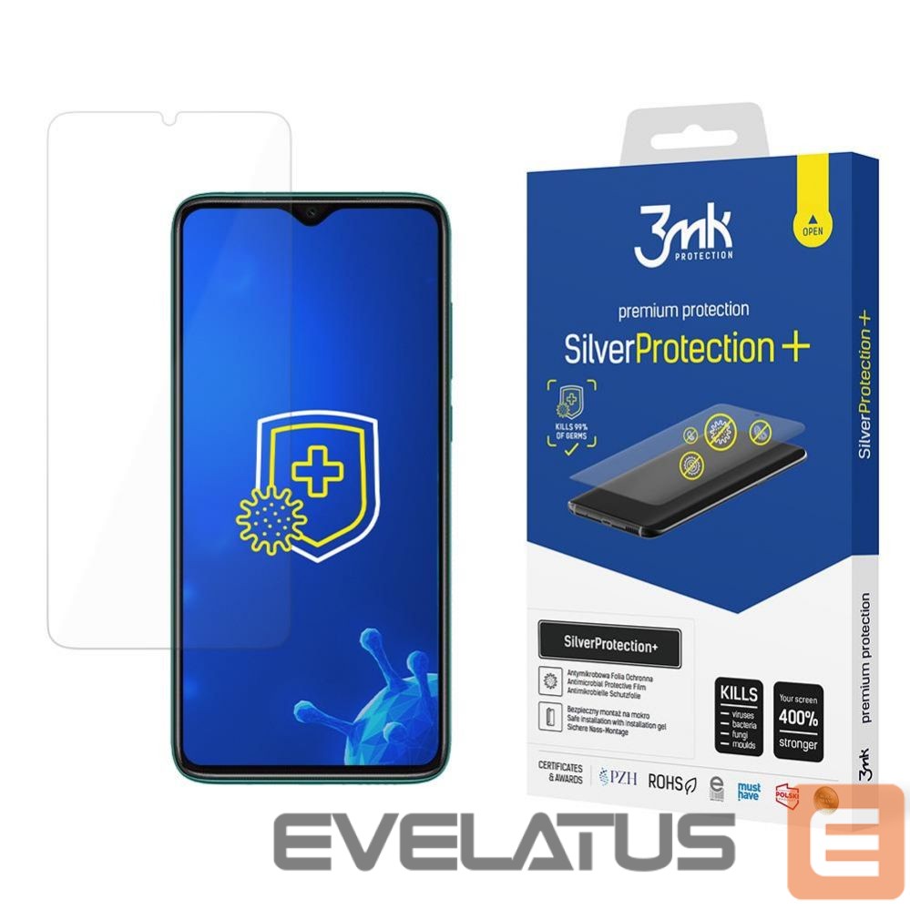 Apsauginė plėvelė 3MK 3mk SilverProtection+ protective foil for Xiaomi Redmi Note 8 Pro
