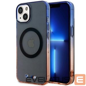 Nugarėlės dėklai BMW  BMW Gradient Bumper MagSafe case for iPhone 14 Plus - gray 