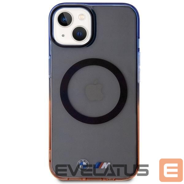 Nugarėlės dėklai BMW BMW Gradient Bumper MagSafe case for iPhone 14 Plus - gray