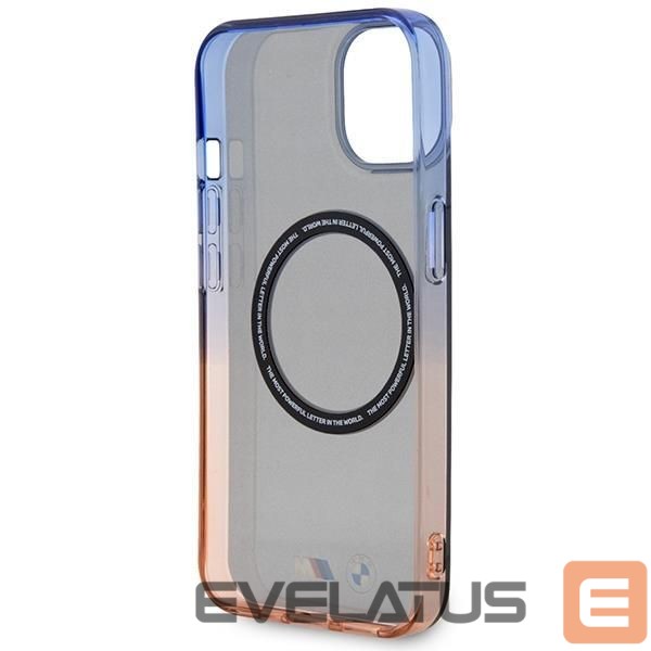 Nugarėlės dėklai BMW BMW Gradient Bumper MagSafe case for iPhone 14 Plus - gray