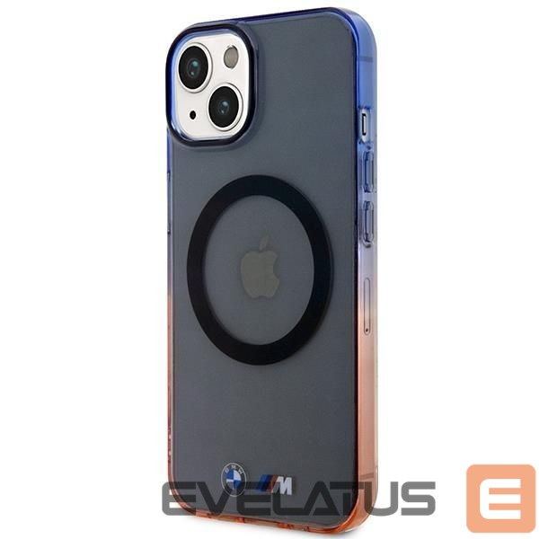Nugarėlės dėklai BMW BMW Gradient Bumper MagSafe case for iPhone 14 Plus - gray