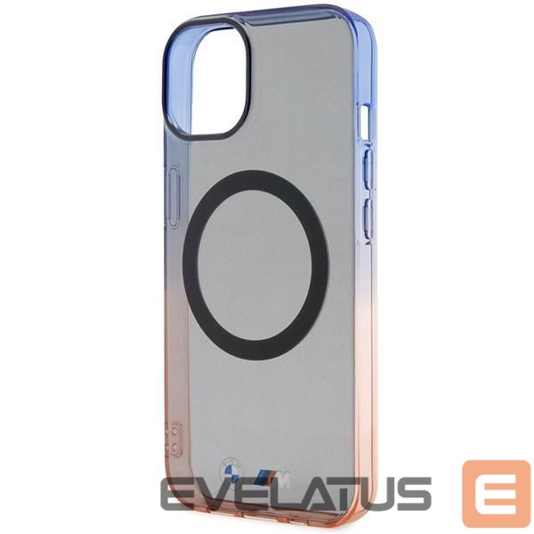 Nugarėlės dėklai BMW BMW Gradient Bumper MagSafe case for iPhone 14 Plus - gray